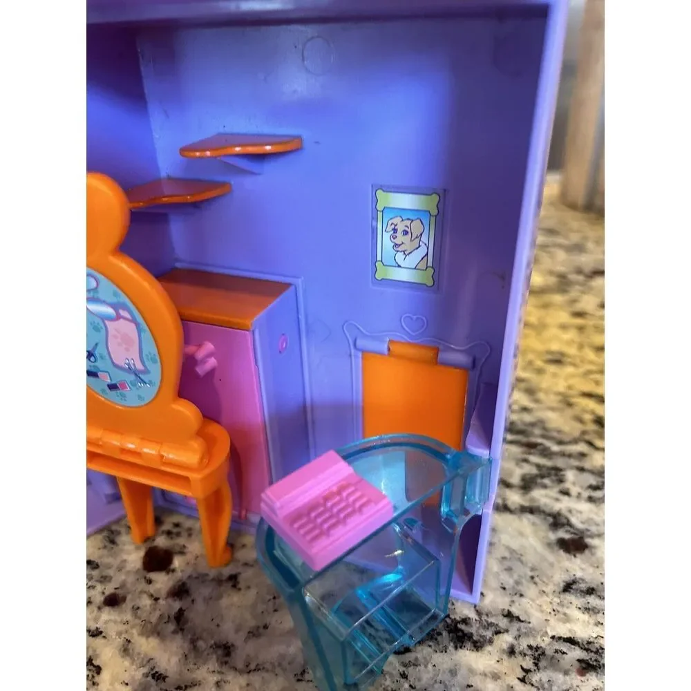 Polly‎ Pocket Pet Salon Groomer Store House Playset W/doll
